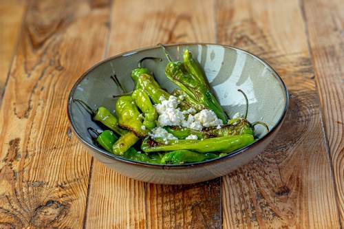 Pan Fried Shishito Peppers