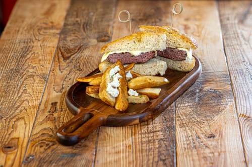 Home Made Cheese Burger